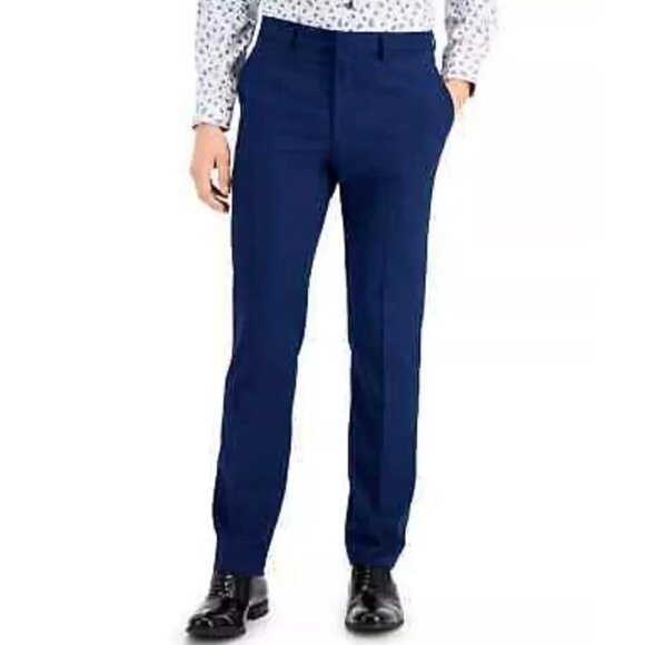 NEW Kenneth Cole Reaction Techni-Cole Men's 40x32 Slim Fit Performance Pants - Picture 1 of 8